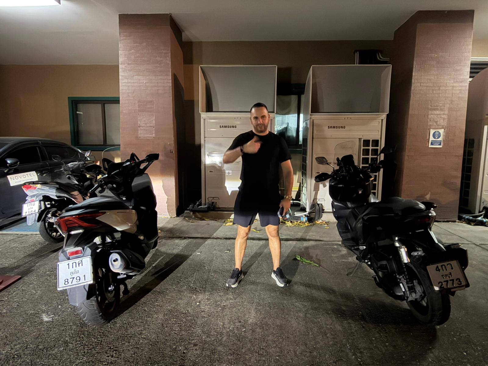 Two scooters delivered