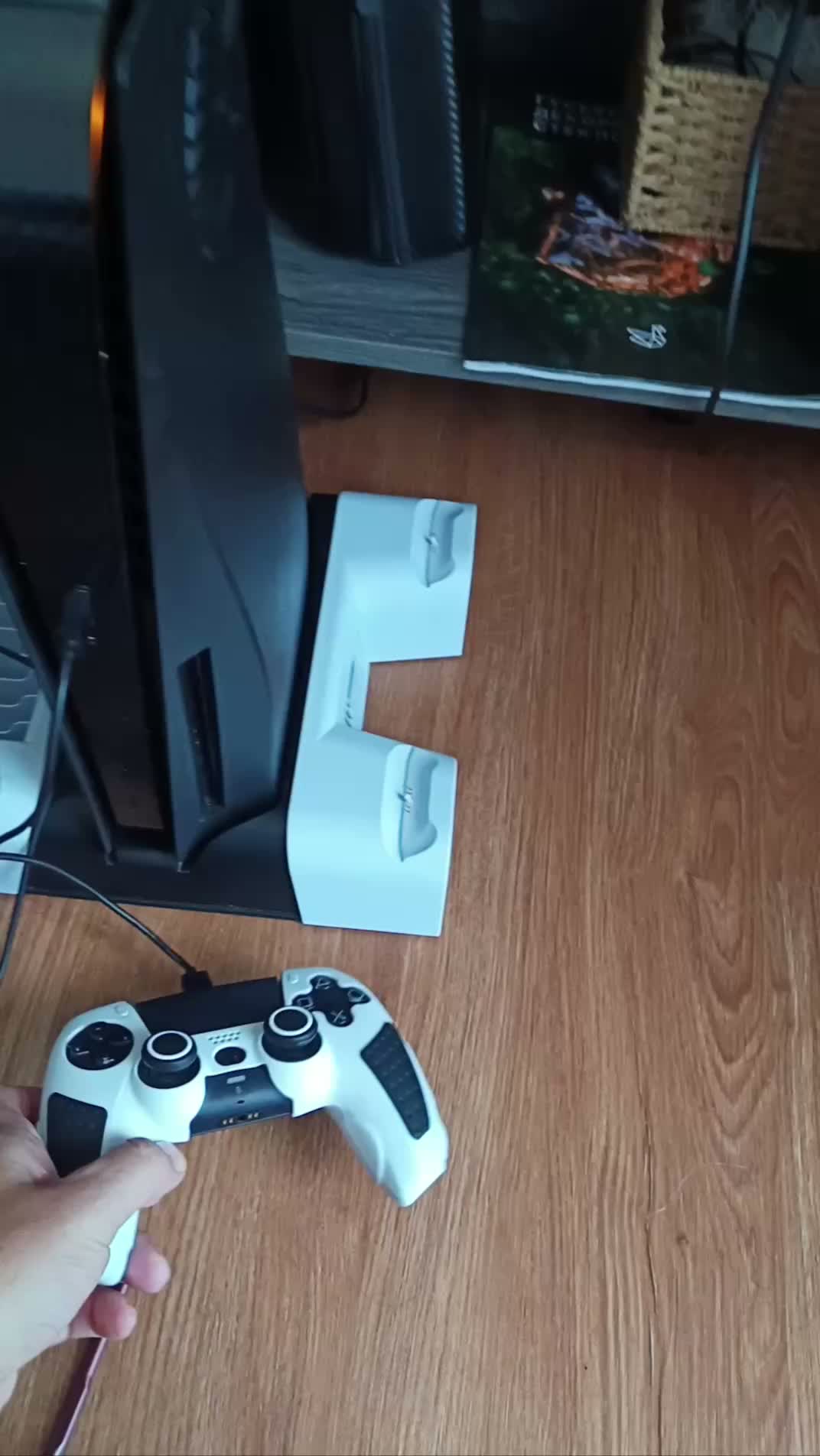 Happy client returned console